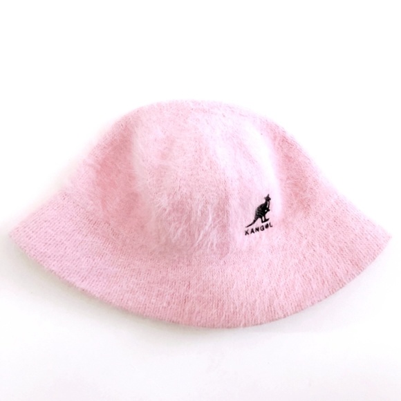 pink kangol bucket hat